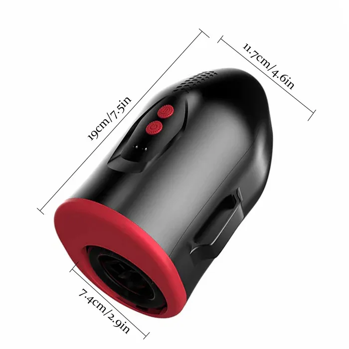 Wearable Male Masturbator Cup APP Control Telescopic Vibrating Penis Massager Magnetic Charging Sex Toy for Men - view 6