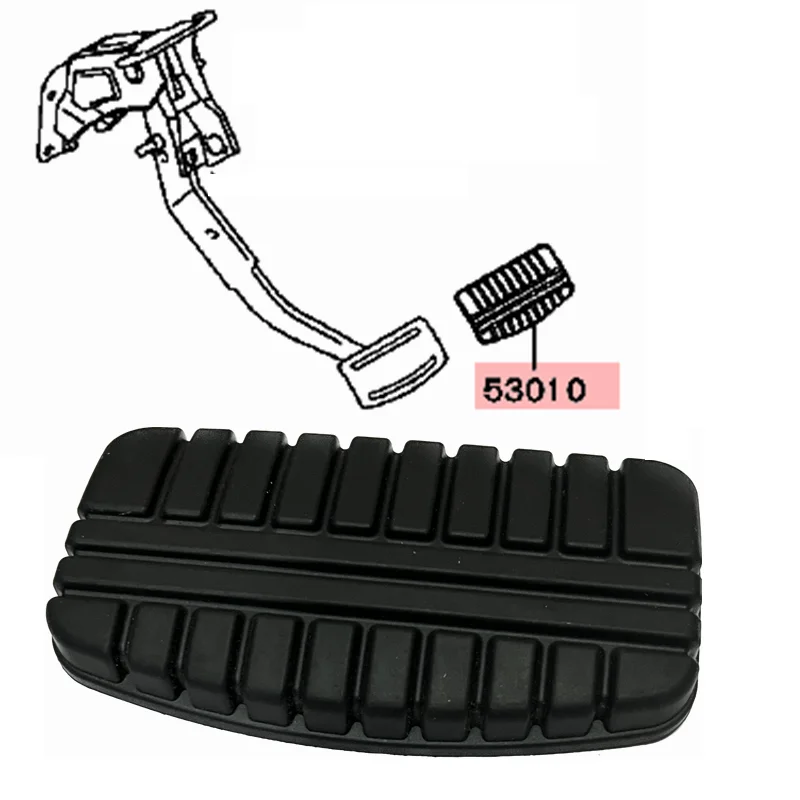 

Для Mitsubishi Pajero V33 V43 V45 резиновая педаль тормоза MR334969