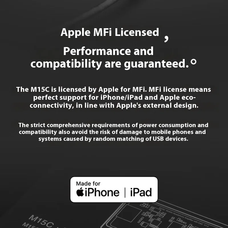 Questyle M15C portable decoding headphone amplifier with DAC customized 3.5mm/4.4mm compatible with Android, Apple, HarmonyOS