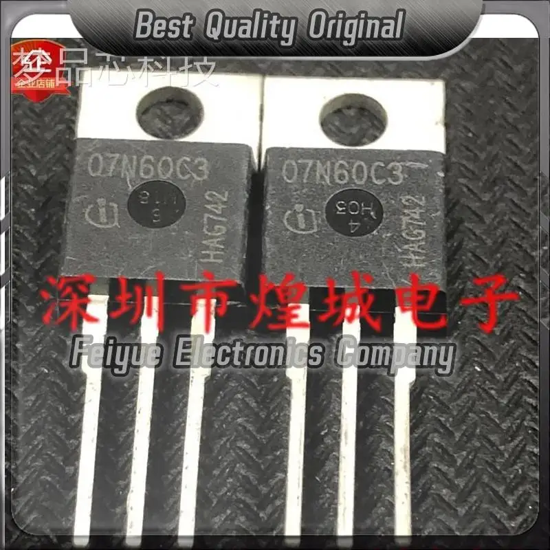 5PCS-20PCS  07N60C3 SPP07N60C3  TO-220 600V 7A   Best Quality Imported Original