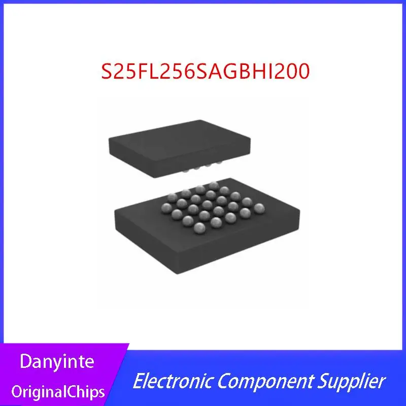 

New 2PCS S25FL256SAGBHI200 FL256SAIH20 256M BGA-24