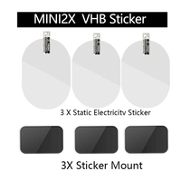 for DDPAI Dash Cam MINI2X 2K Static Sticker VHB Sticker 3pcs