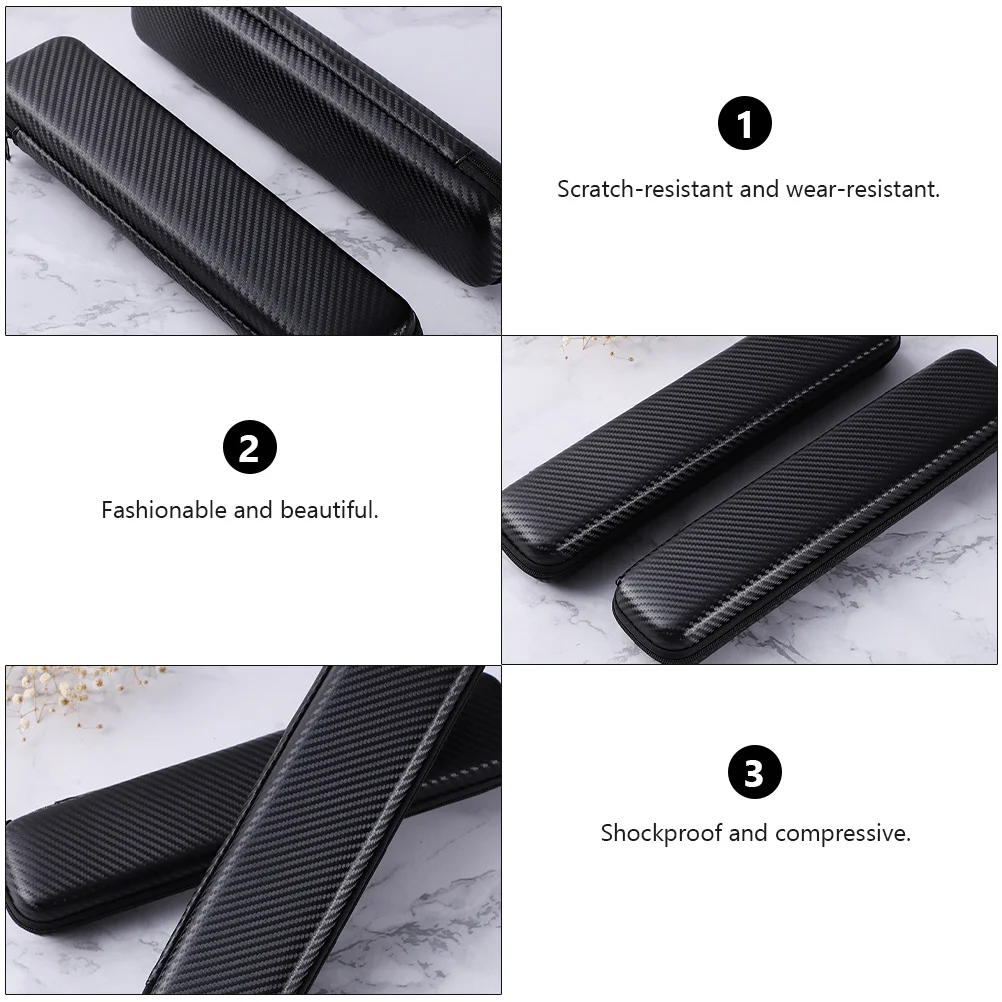 

1pc Straightener Storage Bag Portable Hair Curler Case Zippered Organizer Pouch