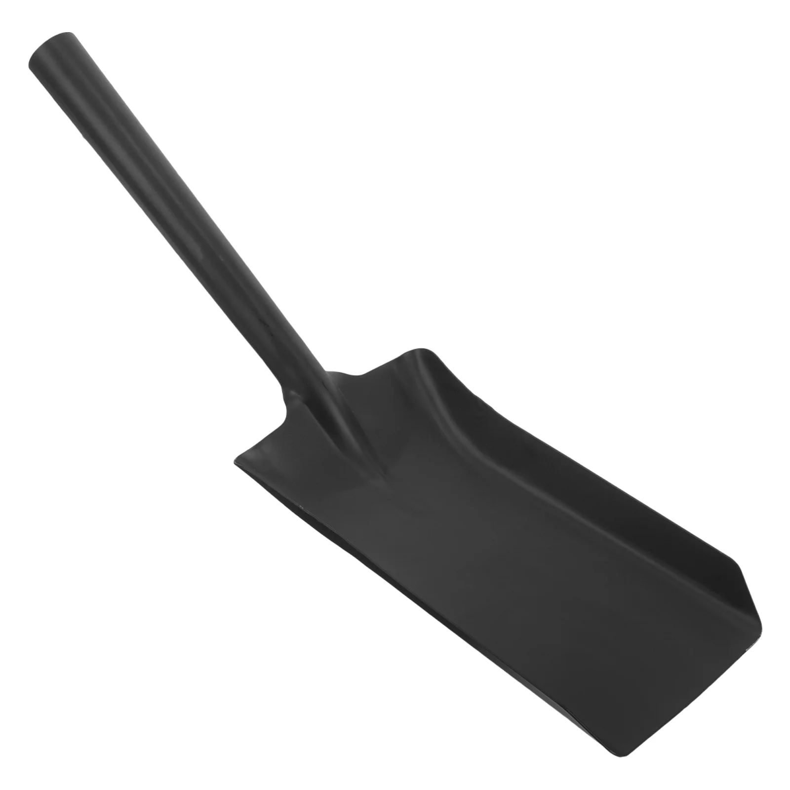 

Charcoal Soot Fireplace Pit Household Bbq Ash Cleaning Dustpan Flat Stainless Steel for Stove Kitchen Shovels Scoop