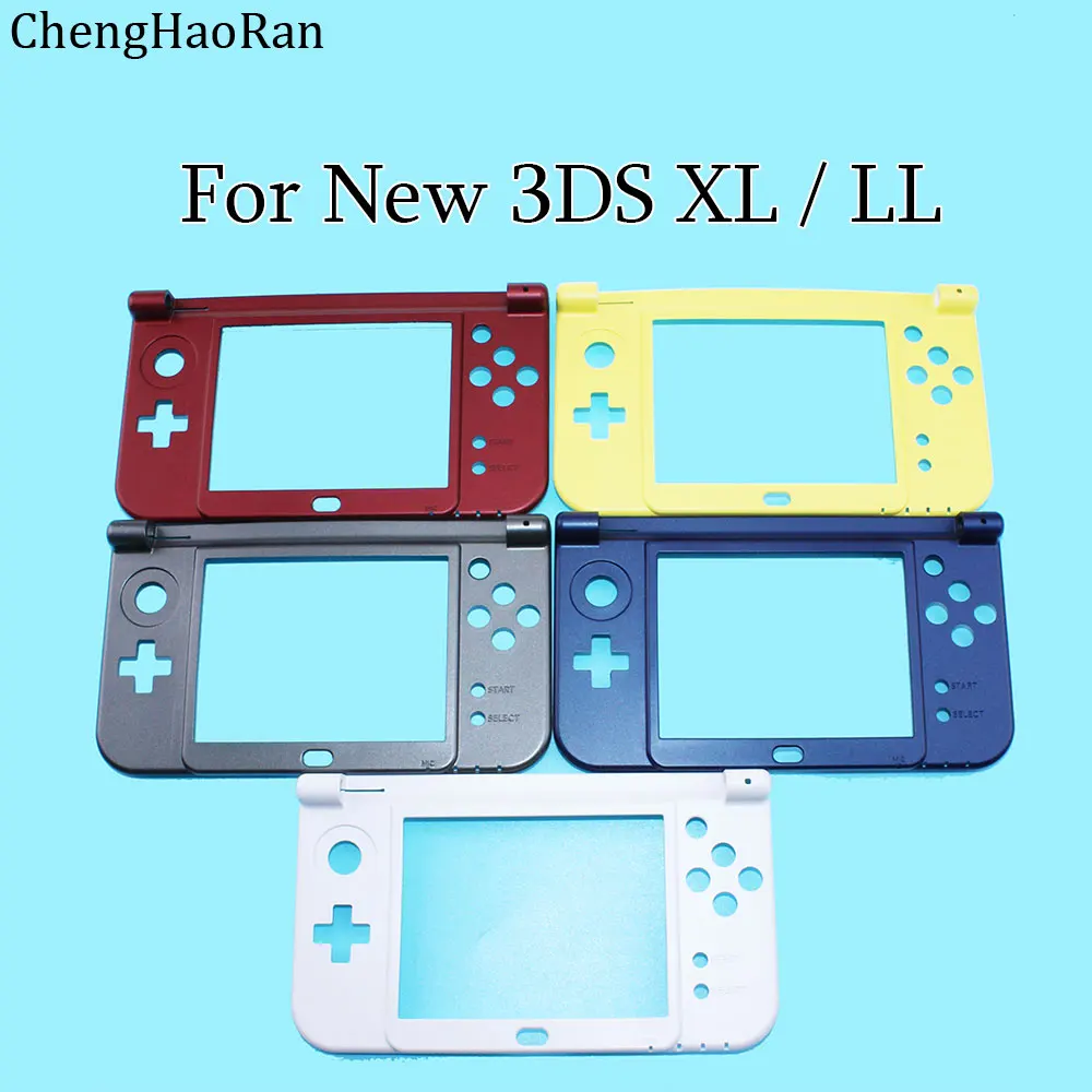 1 PCS Original Shell Replacement  Part Black Bottom Middle Shell Housing Case C Face Middle Frame Case For New 3DS XL LL Console