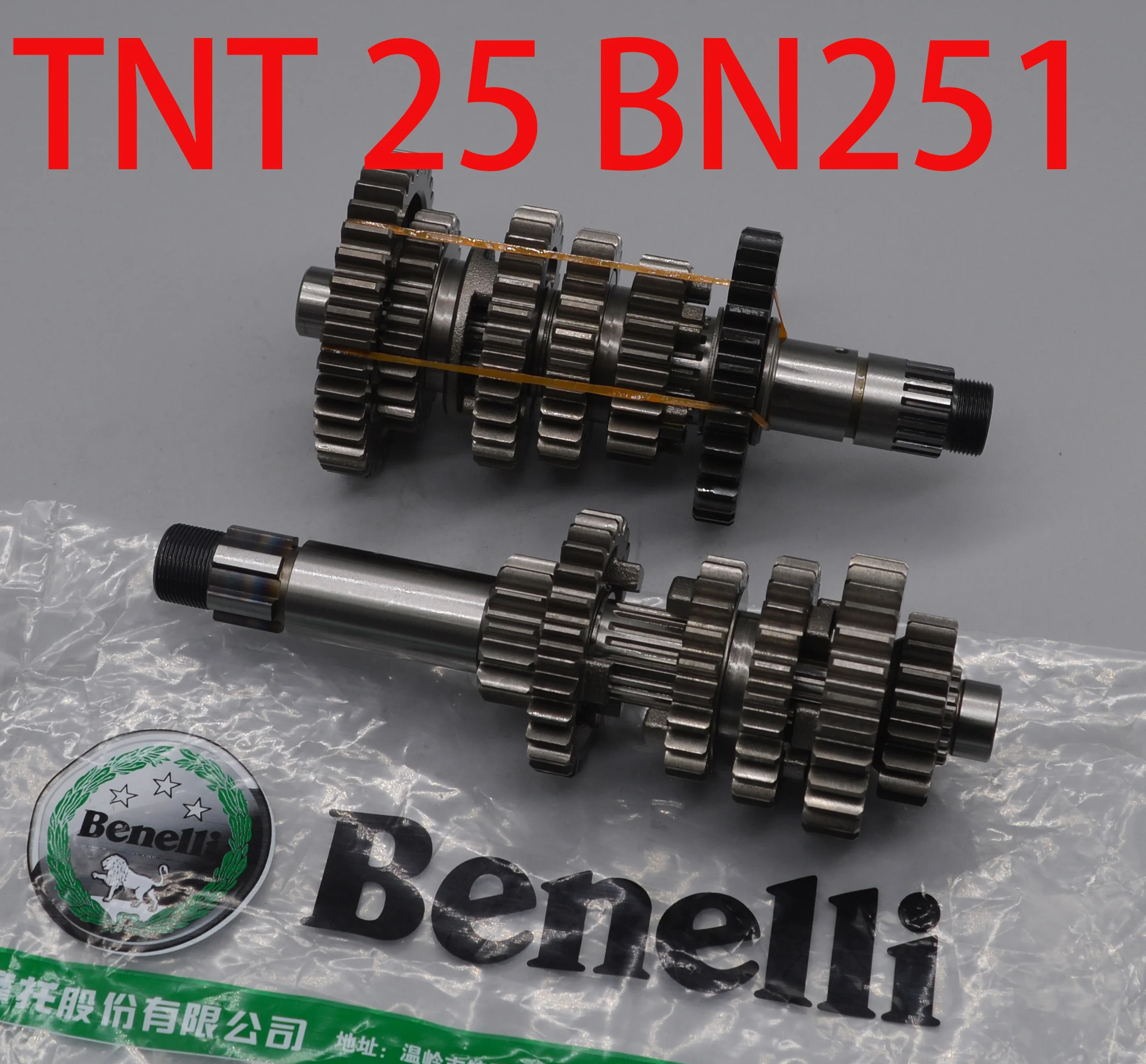 Motorcycle 250cc engine countershaft main shaft gear for Benelli TNT250 BN251 TNT leoncino 250 BJ250 TNT25 TRK251 QJ172MM-A