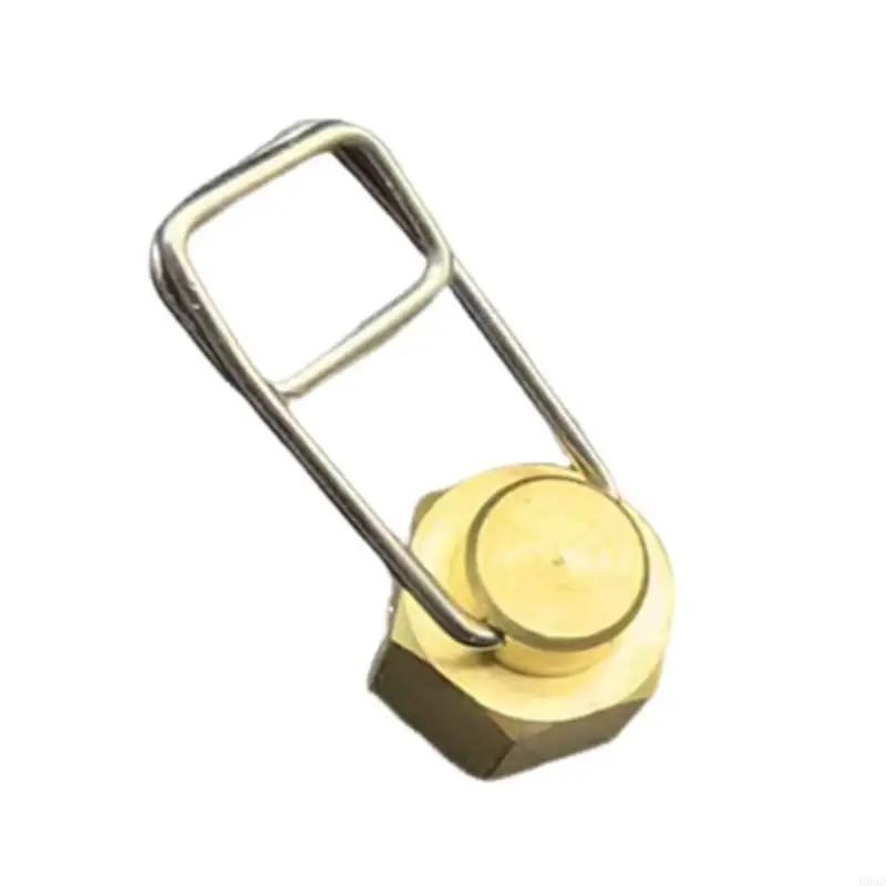 Universals Gas Canister Protective Caps Leakproof Coppers Secure Sealing Caps 