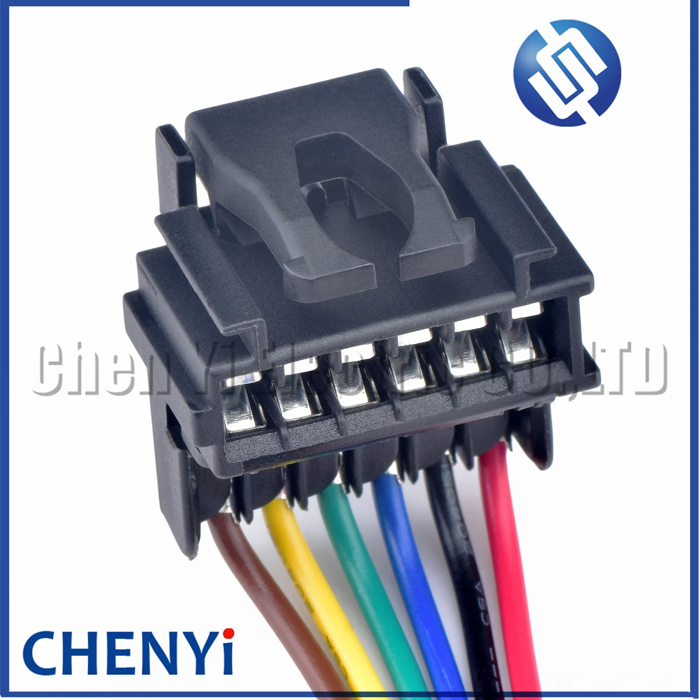 6 Pin Automotive connector socket rear lamp Tail light Wire harness plug 7701477989 7703297051 For Renault Clio II