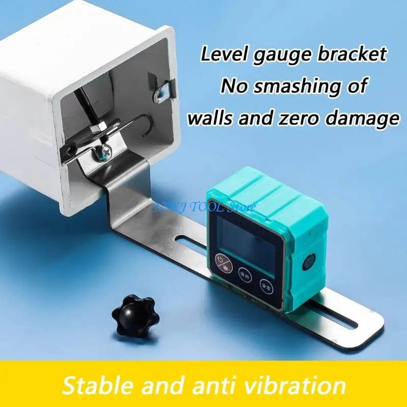 L8RC Professional Grade Leveling Bracket Spring Lock Mechanism Fast Release Installation System
