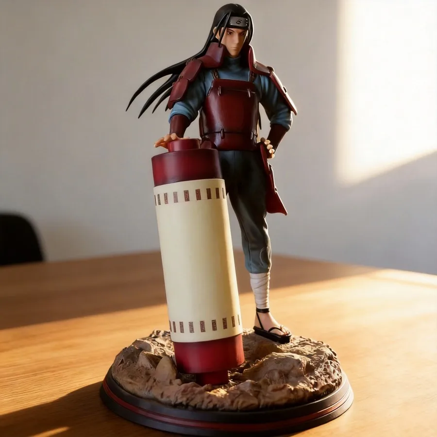 30cm Naruto Shippuden Hashirama Senju Anime Figurine Collection Model Desktop Decoration Car Interior Ornament