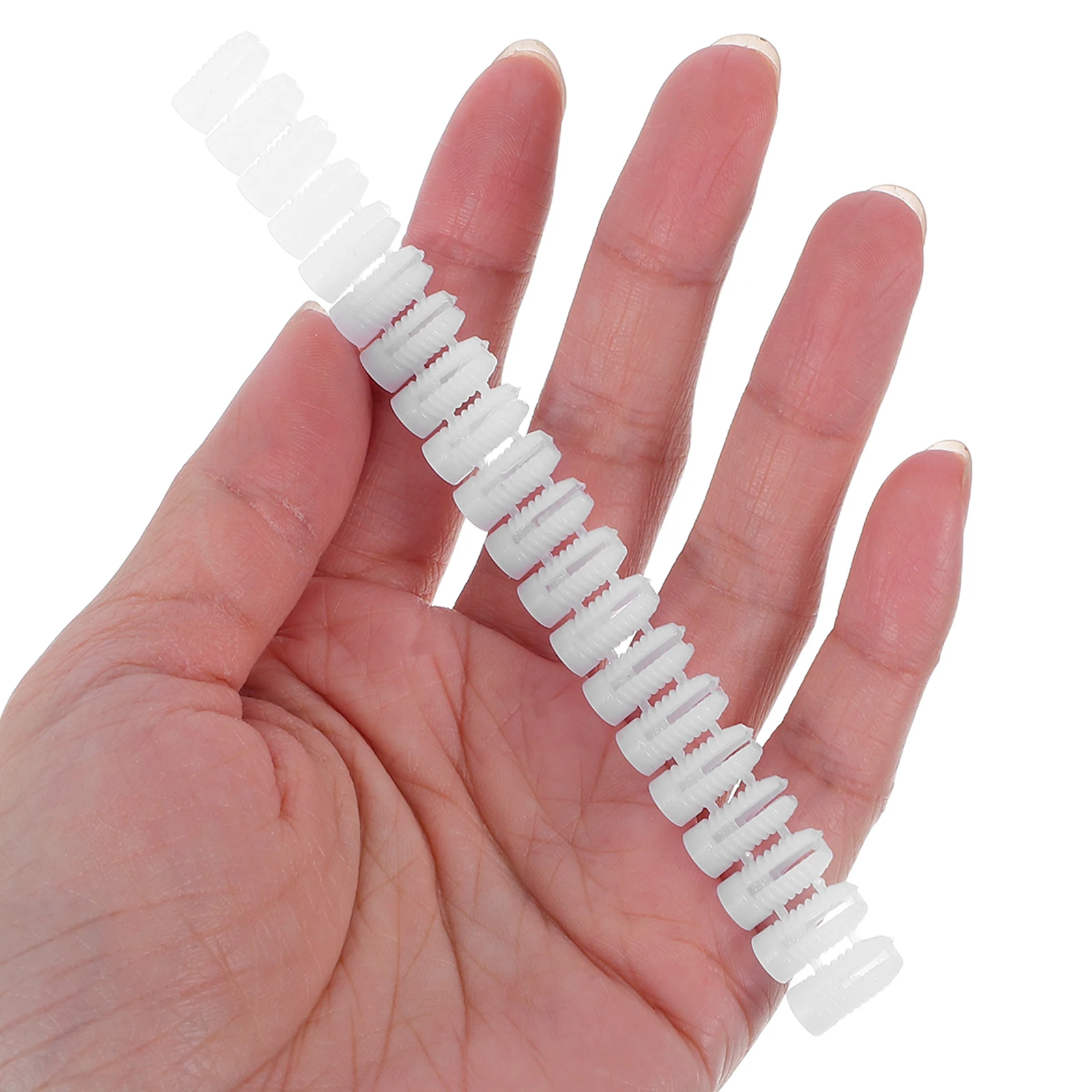 

300Pcs Self-Tapping Expansion Tubes Screw Anchors for Cabinets Furniture Tables Chairs Stable Drywall Use Anchor Set for Drywall