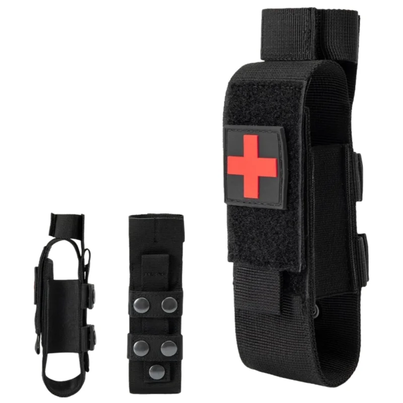 

Outdoor Emergency Molle Accessories Pouch Tactical First Aid EDC Tourniquet Pouch for Hiking Hunting Camping