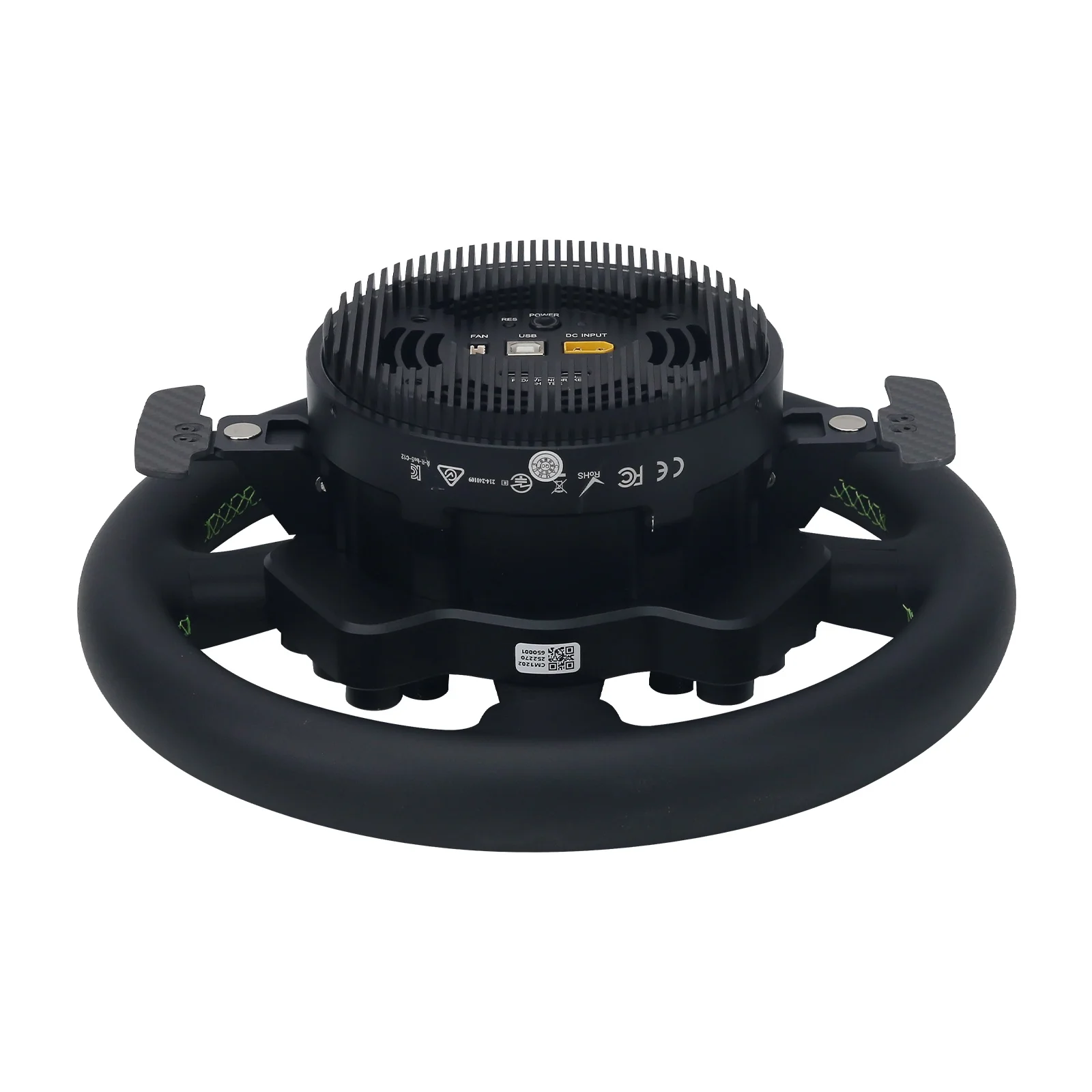 CAMMUS C12 300 mm/11,8 Zoll Direktantrieb-Lenkrad-Gaming-Radsimulator mit LC100 3-Pedal-Set