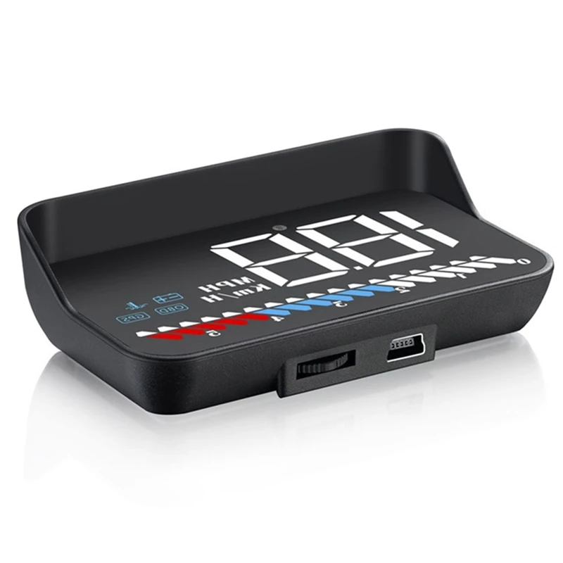 M7 GPS HUD Car OBD2 Head Up Display Speed Display OBD On-Board Computer Overspeed Warning