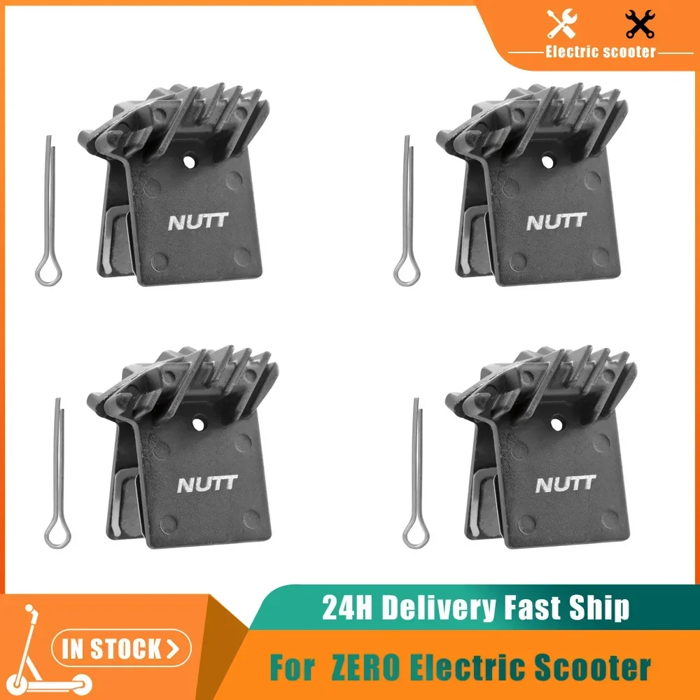 قرص الفرامل الوسادة ل صفر 10X 11X VSETT 10 + Kugoo G1 سكوتر كهربائي الجوز الفرامل الوسادة الفرجار الهيدروليكي لأجزاء Dualtron #1