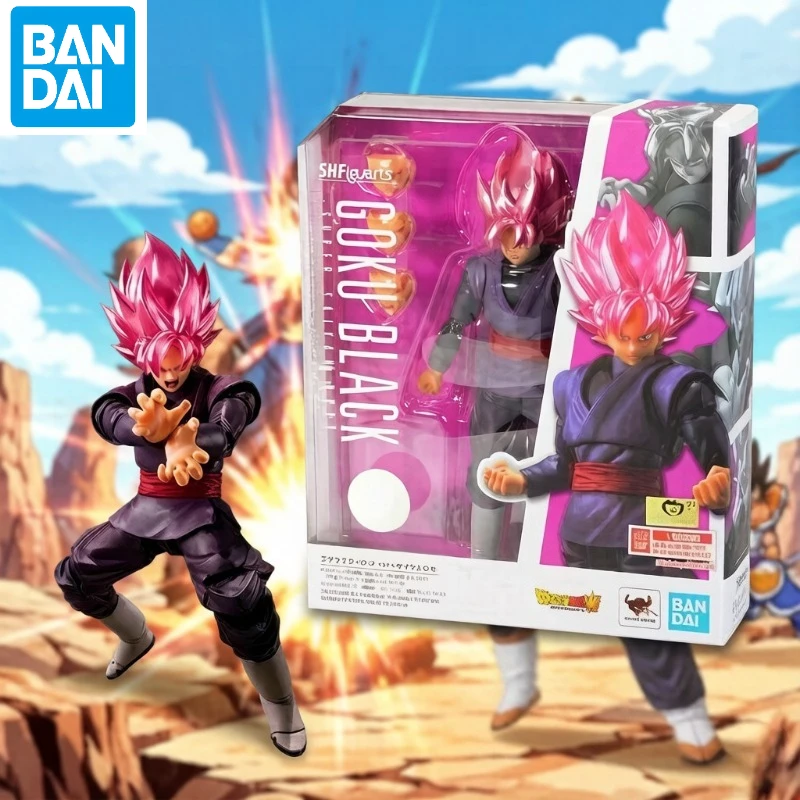 

In stock 100% original Bandai S.H.Figuarts Super Saiyan Goku Black Rose Zamasu replica movable figure collection toy gift