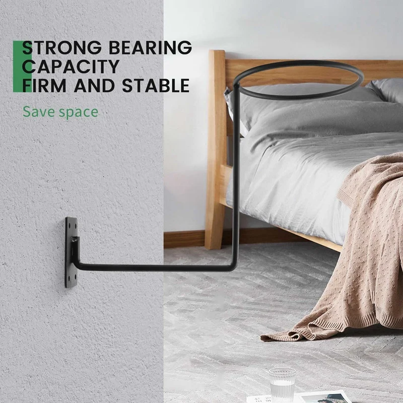 ABWR-5Pcs helm logam, helm pemegang helm rak gantungan dinding dipasang kait untuk mantel, topi, topi dll aksesoris sepeda motor ditingkatkan