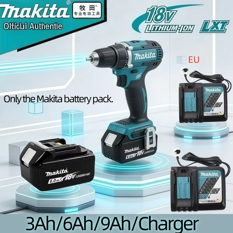 

Authentic Makita 18V 6Ah Battery Seamless Compatibility with BL1830B BL1850B BL1860B Cordless Hand Power Tools
