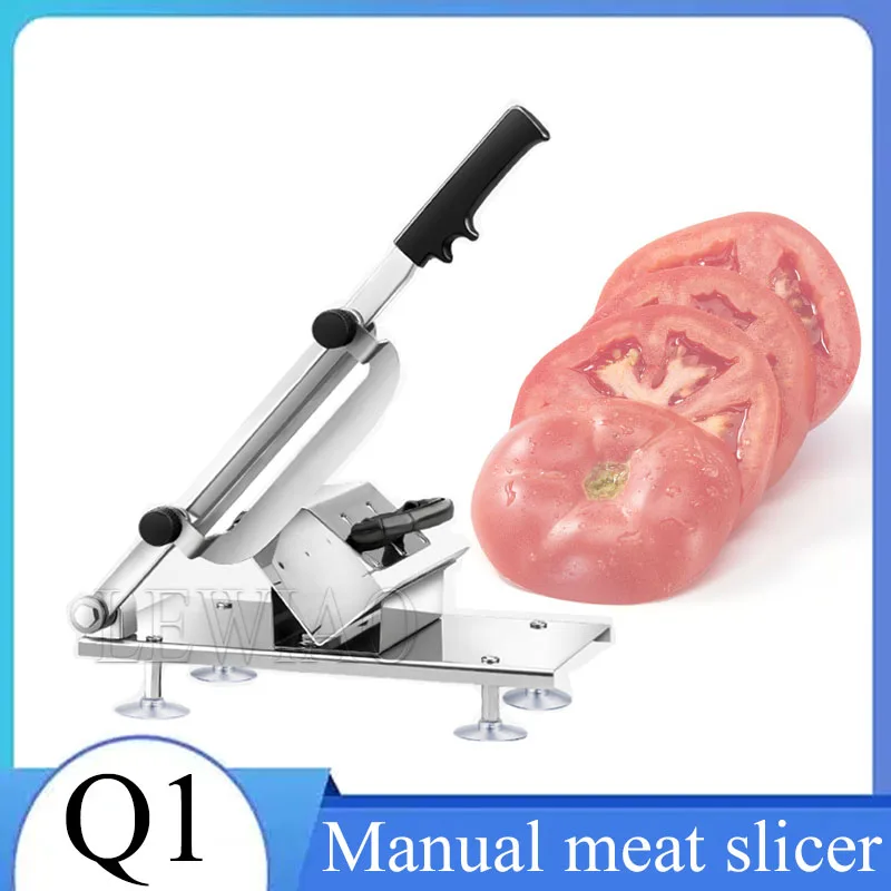 

Manual Lamb Slicer Frozen Meat Slicer Slicing Machine Beef Mutton Rolls Cutter Cutting Machines