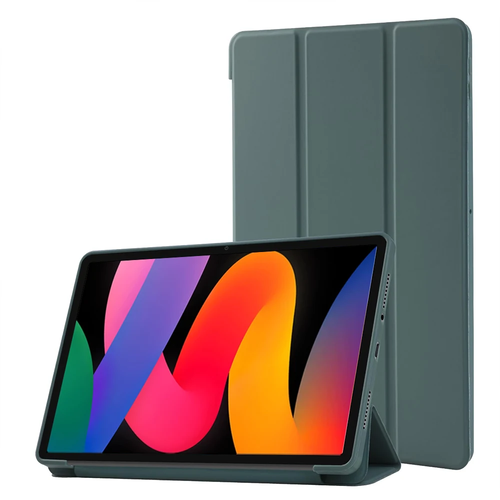 NONE Silikonhülle für RedMi Pad 2 11 Zoll, RedMi Pad SE 11, RedMi Pad SE 8.7, faltbare Hülle mit automatischer Sleep/Wake-Abdeckung 5