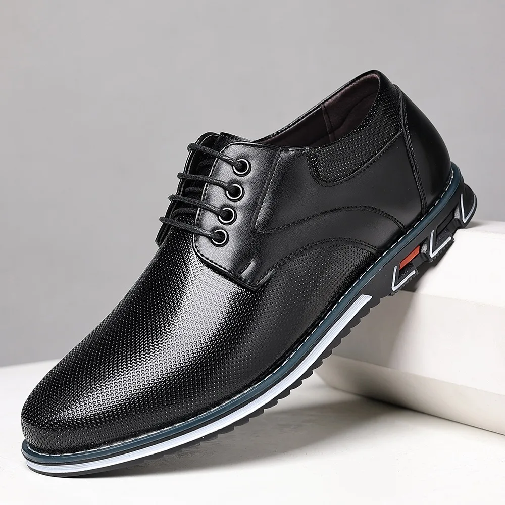 casual shoes for man oxfords luxury sneakers casual business mens leather shoes zapatos casuales de cuero mocassin
