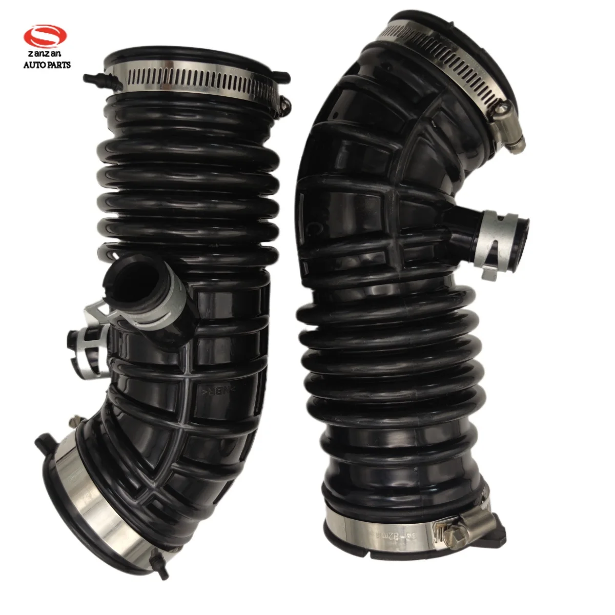 2 PCS OEM 16576-EY00A 16576-EY00B Car air Filter Intake Hose  for Infiniti G37 Q60