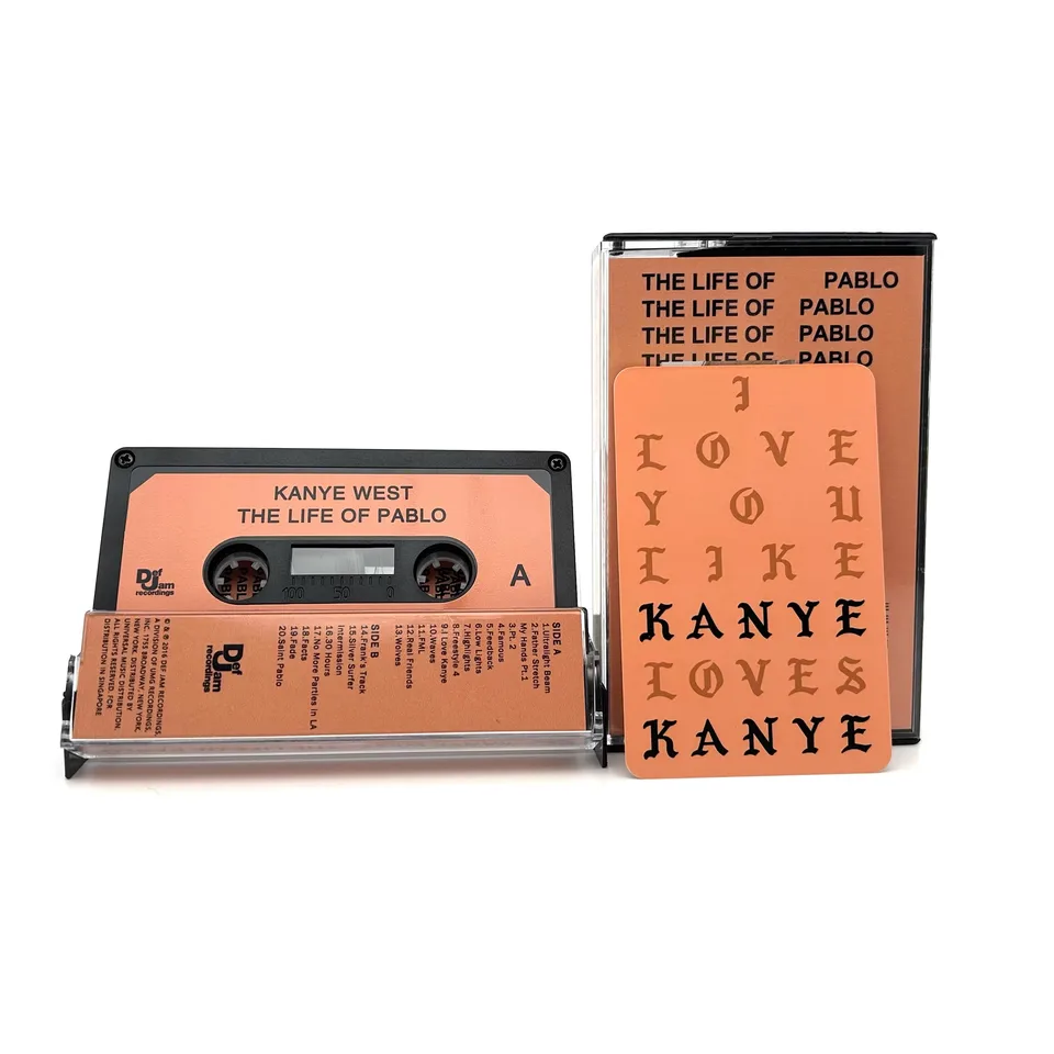 Rap Kanye West Music Tape The Life Of Pablo Album Ultralight Beam