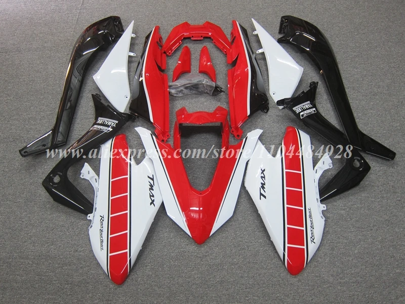 New ABS Motorcycle Fairings Kit Fit For YAMAHA T-Max 530 2017 2018 17 18 Bodywork Set Custom White Black Red