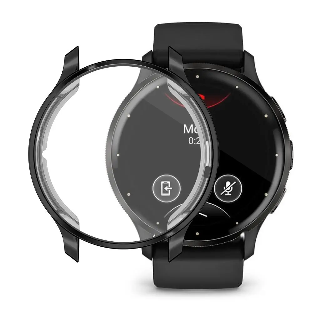 New Full Cover TPU Case Bumper Smart Screen Protector Soft Watchband Protective Shell for Garmin Venu 3/3S