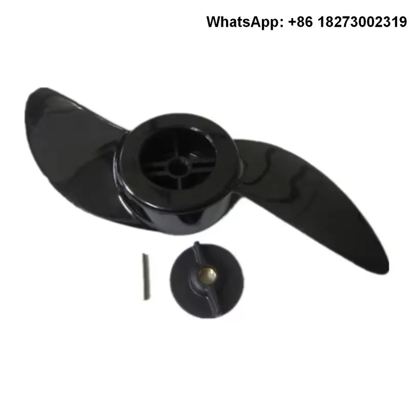 Authentic Haibo ET34L, original accessory for two blade electric thruster, outboard engine propeller