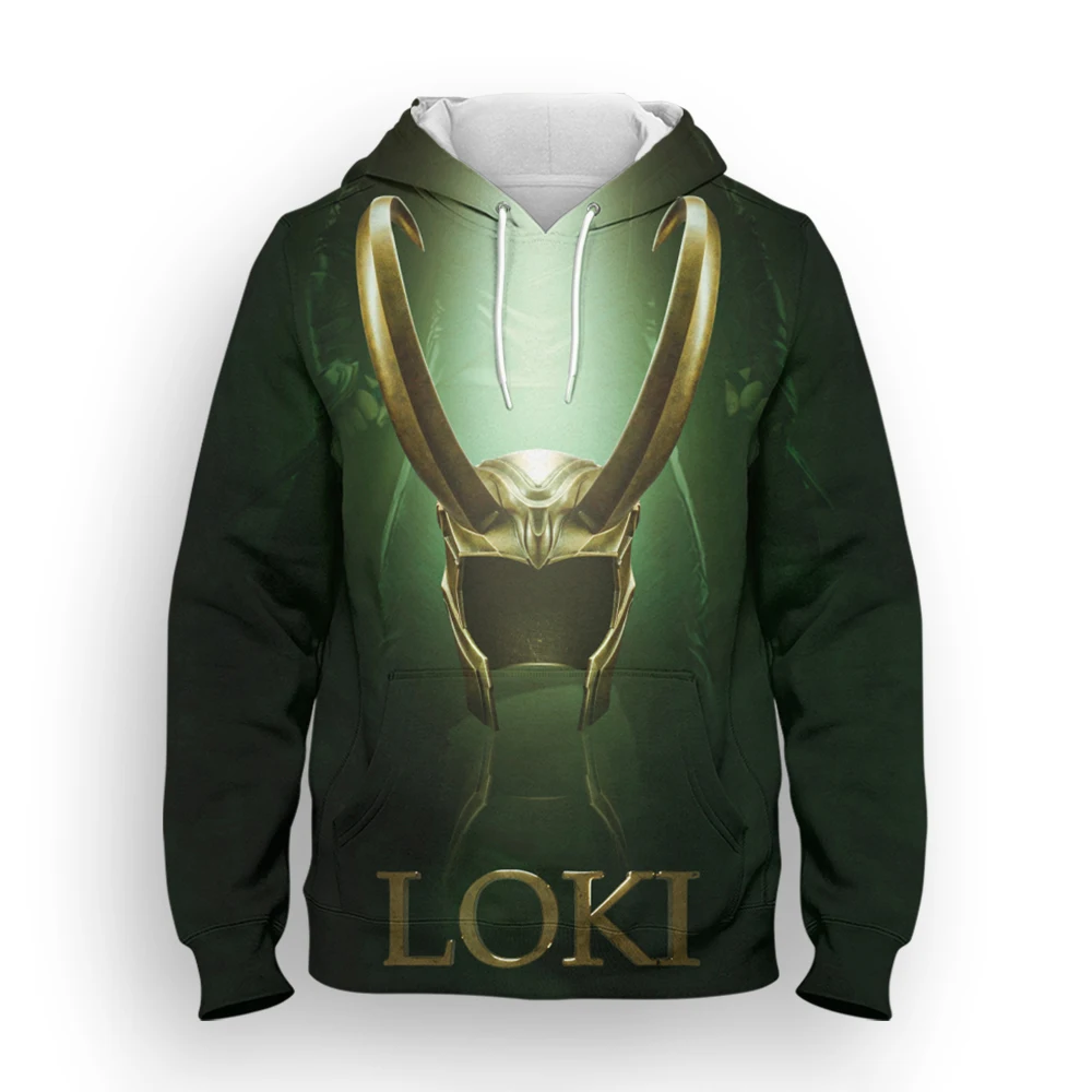 

Miniso Hoodies Loki Cartoon Movies 3D Print Streetwear Men Women Fashion Oversized Sweatshirts Hoodie Kids Pullovers