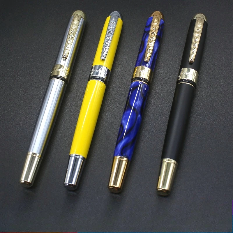 

Перьевая ручка Jinhao F/M B, изогнутая роскошная деловая офисная ручка для подписи, шариковая ручка, канцелярские принадлежности для студентов и учителей, гладкий подарок для письма