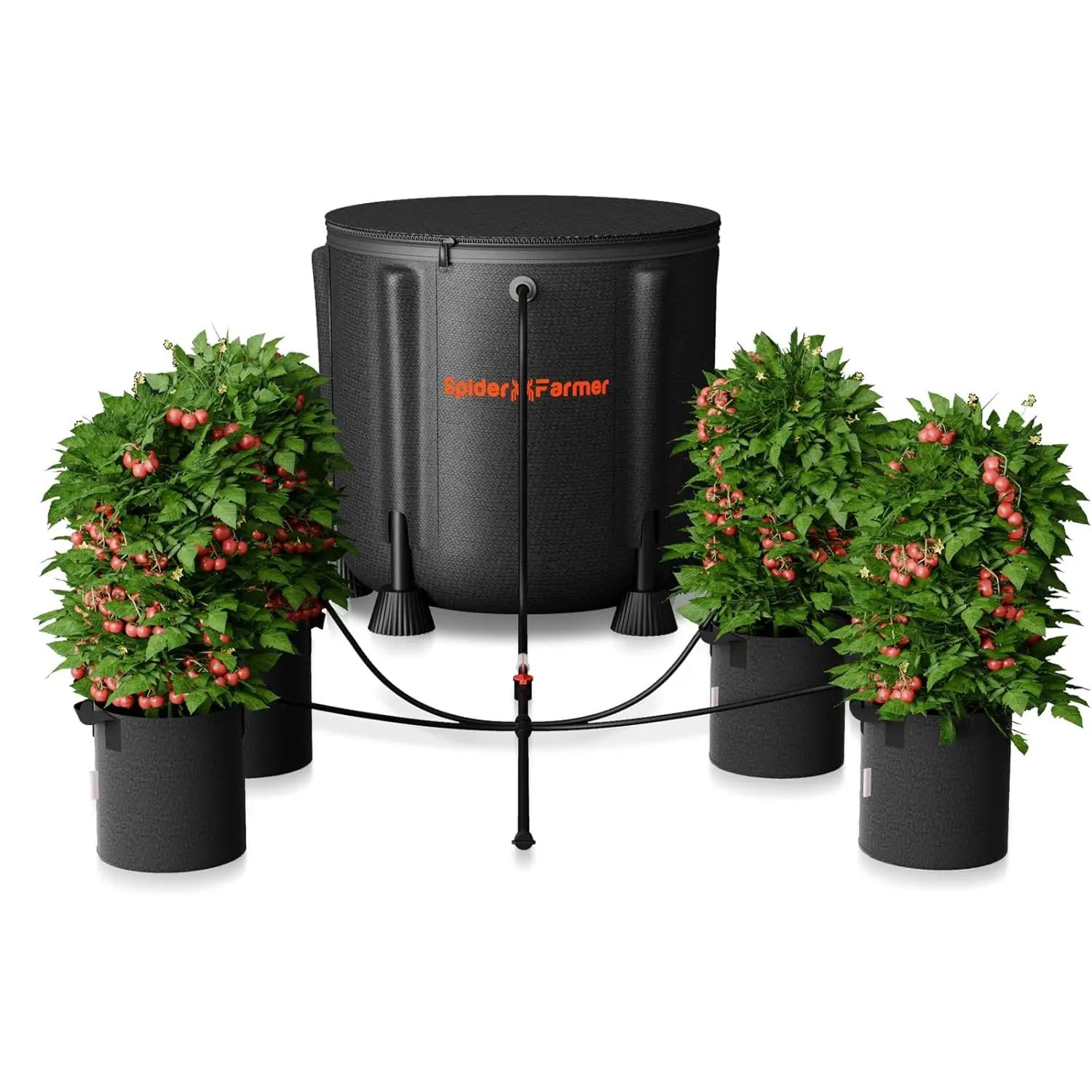 

Auto Drip Irrigation System Kits with 13-Gallon Bucket, 25W Water Pump, Low Water Level Sensor, Complete Indoor Automatic Wateri