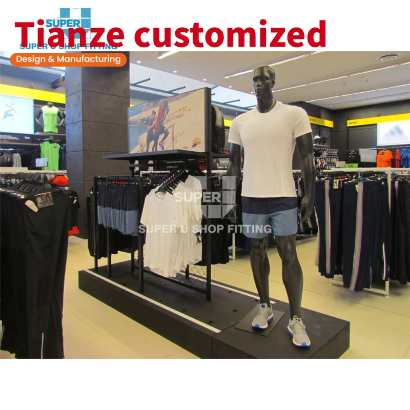 (customized)Tailor Made Retail Sports Shop Design Retail Display Store Fixtures Interior Design Sport Shop