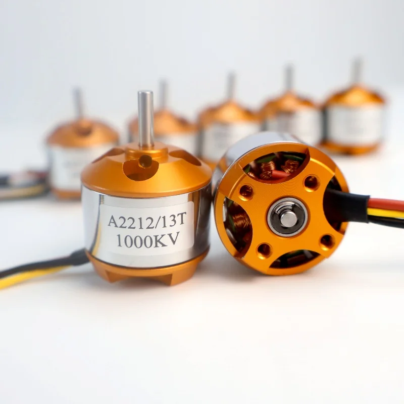 A2212 borstelloze outrunner-motor voor RC vliegtuigen vliegtuig multi-copter - meerdere KiloVolt-opties 930KV 1000KV 1400KV 2200KV 2700KV - afbeelding 2