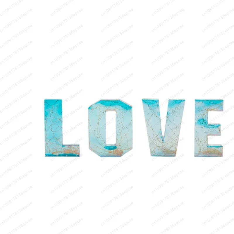Letter LOVE Wedding Confession Scene Ambience Set Hotel Meichen Charm