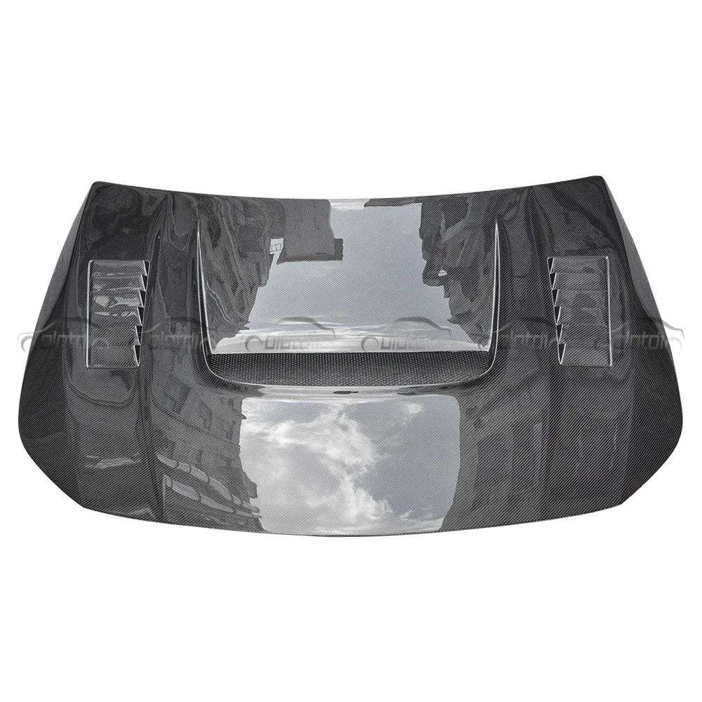 

For Merc des Benz a Class W177 A45 Single-sided Carbon Fiber VRS Front Engine Hood Cover Bonnet Trim Auto Tuning