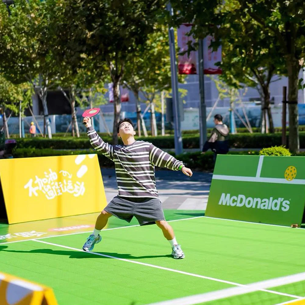 Beable Professional Pickleball Courts Flooring Removable Badminton Tennis Volleyball Handball Multipurpose Court Surface