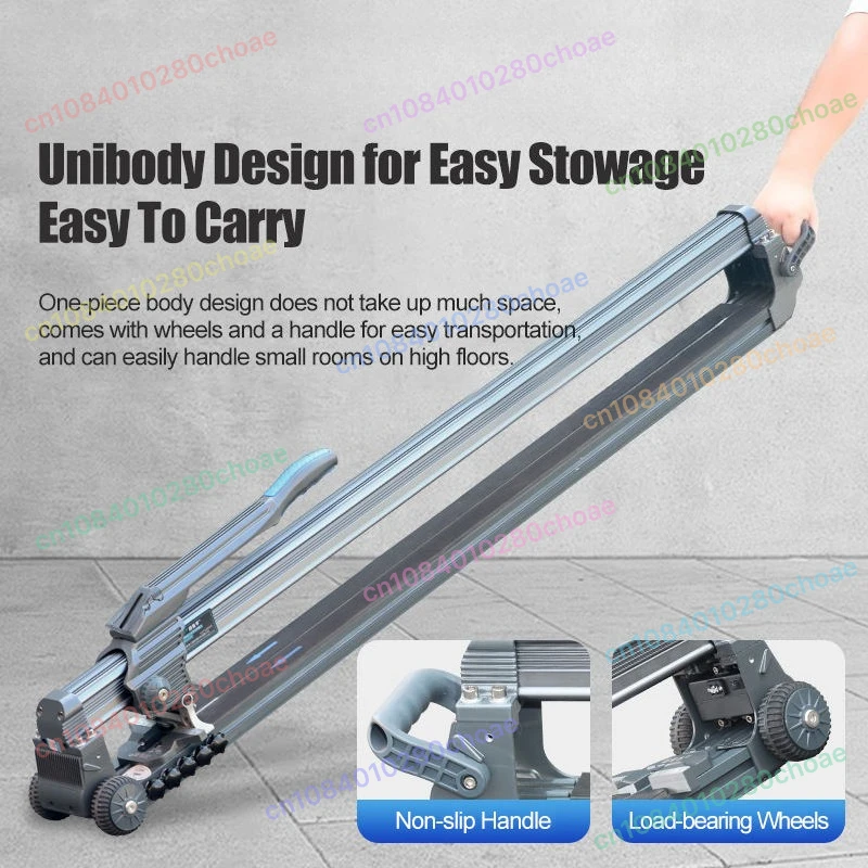 Tile Push Knife Manual Slate Floor Brick Cutting Machine High Precision Industrial Grade Large Slab Track Push-pull Knife