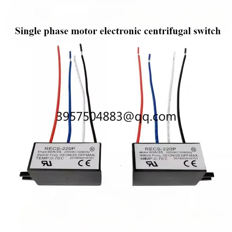 

Single-phase motor electronic centrifugal switch RECS-220P intelligent starter electronic centrifugal switch