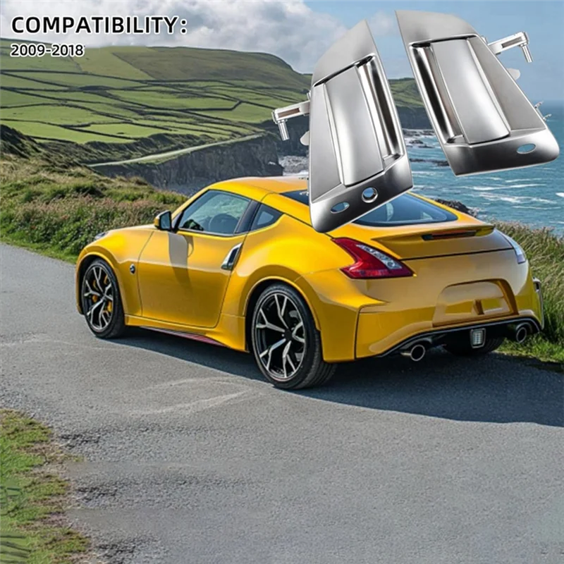 مقابض الأبواب الخارجية الأمامية للسيارة Nissan 370Z 2009-2018 مقبض الباب الخارجي-M53K