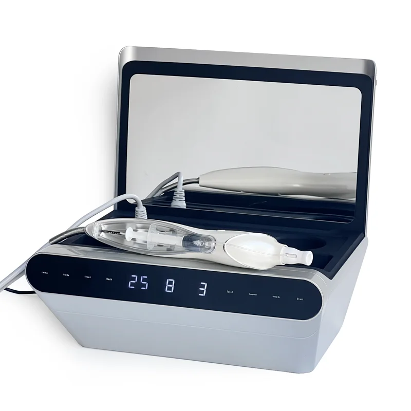 Magnetic Nano Crystalline Hair Salon Serum Injection Mesotherapy Delivery Scalp Treatment Hair Regrowth Machine