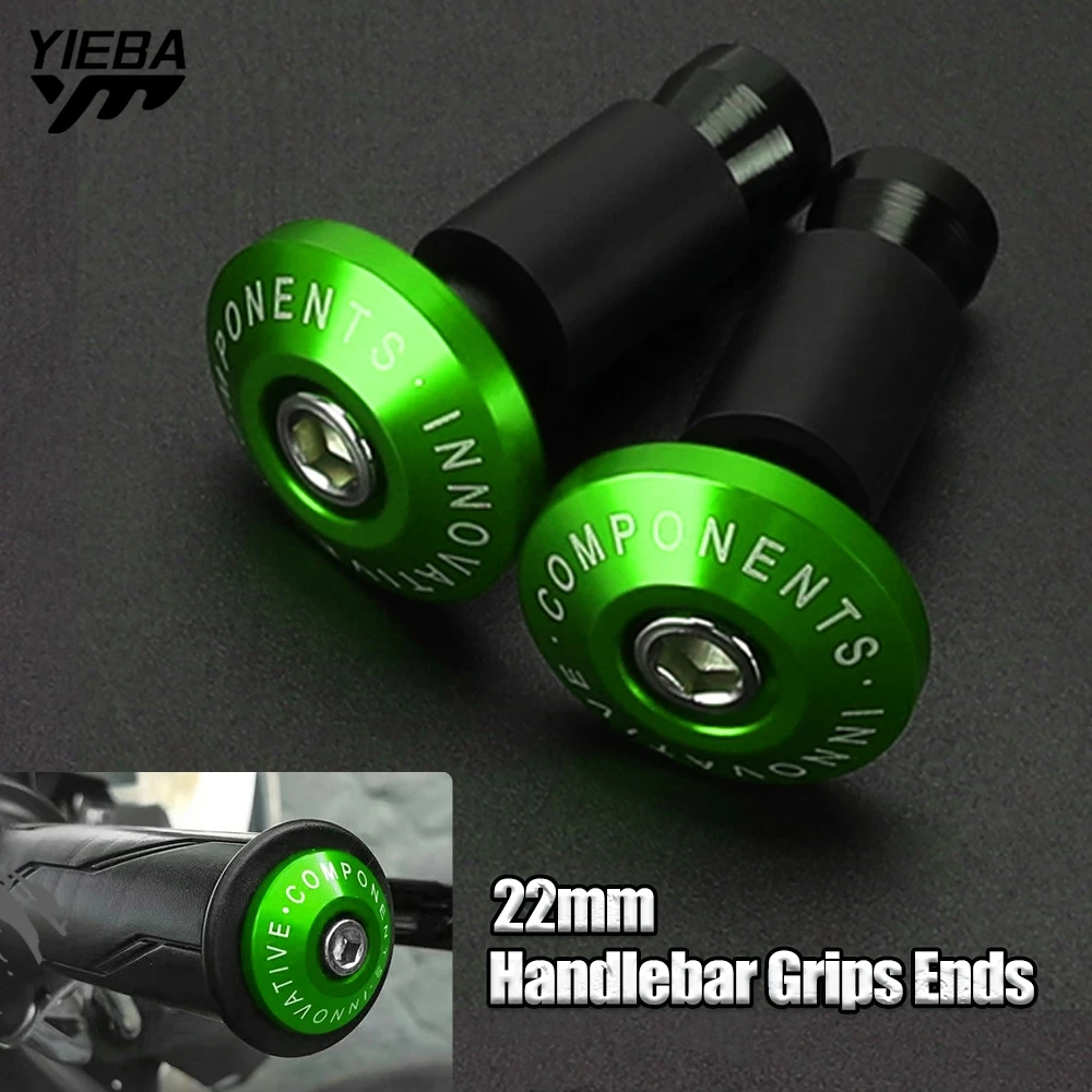 

Motorcycle Accessories Handlebar Grips Ends Plug FOR Kawasaki Ninja 250 300 ZX7R ZX6R ZX14R ZX10R ZZR 400 600 1200 1400 ZX636