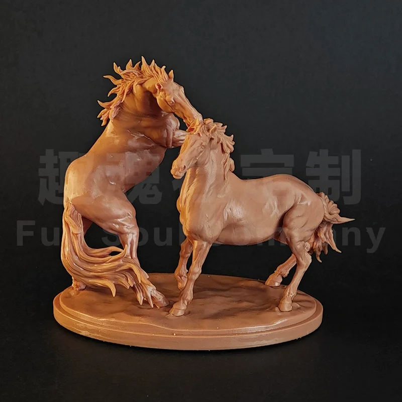 

1/35 9cm Camargue Model Toys Ancient Prehistroy Animal Model Gk Customize 3D Printing