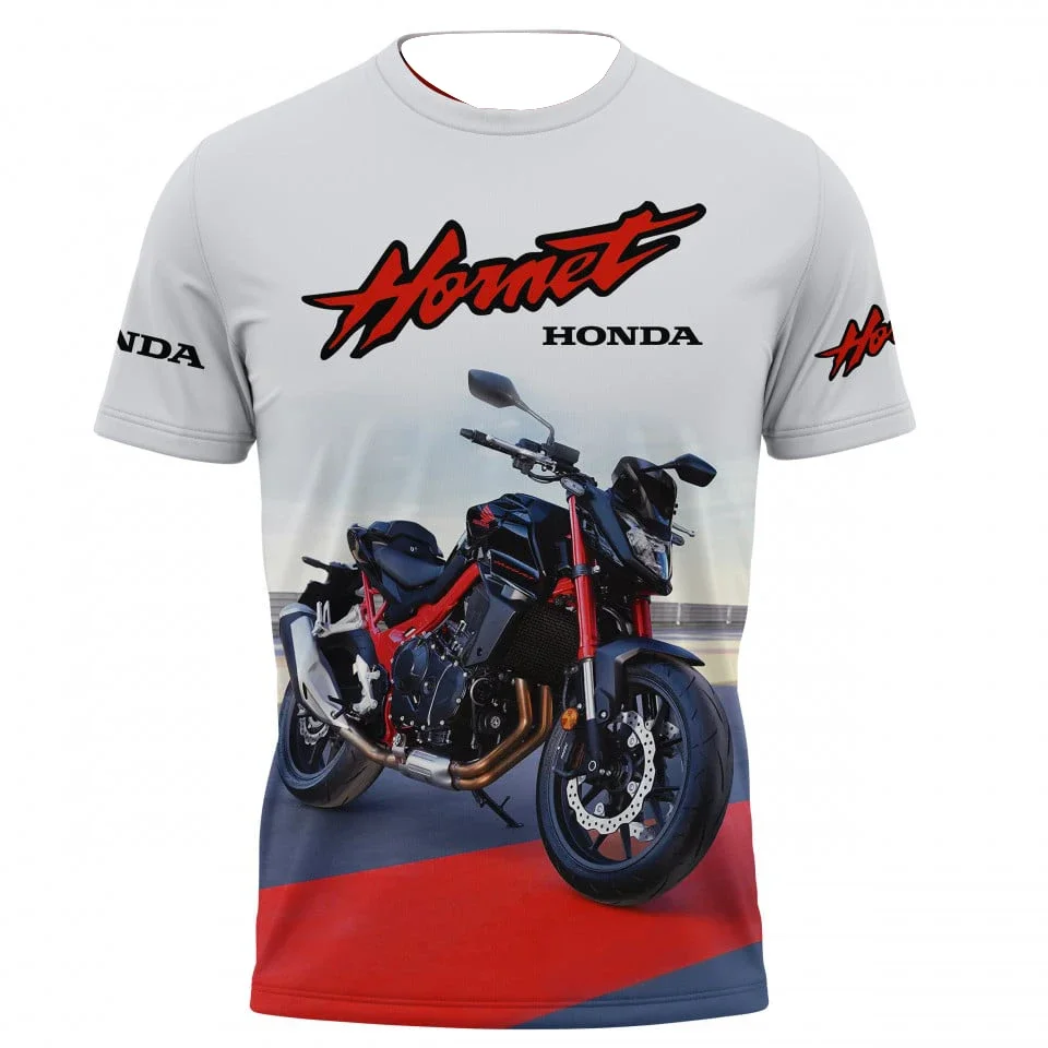 Honda Motorcycle Heavy Riding T-Shirt Men's Summer Short Sleeve Outdoor Sportswear Sports BWT ALPINE F1 Racing Sportswear