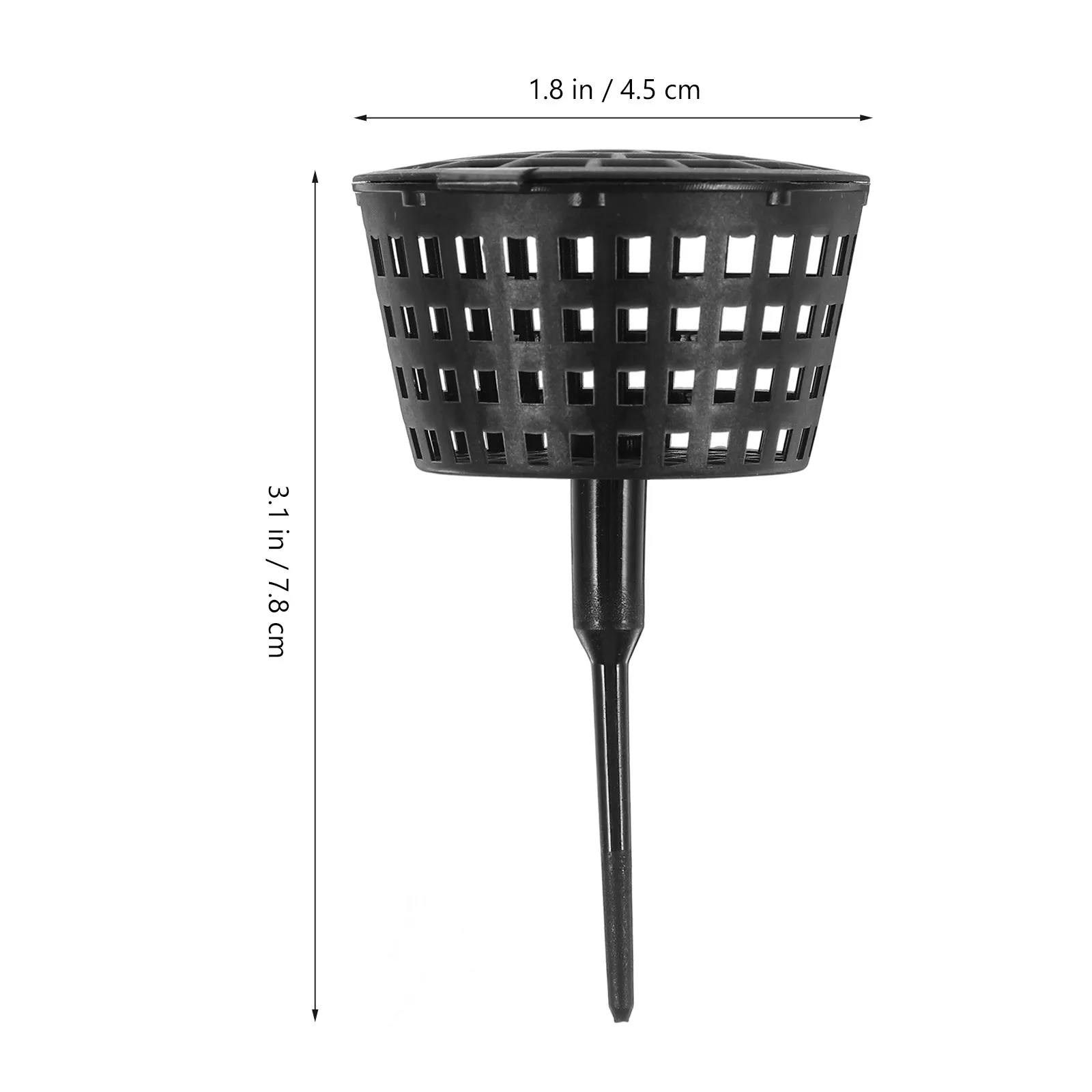 10Pcs Plastic Fertilizer Container Basket Gardening Tool Bonsai Orchid Fertilizer Spike Holder for Plant Nutrients