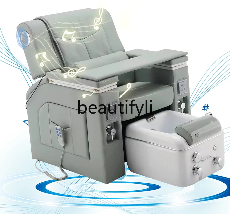 Manicure sofa foot chair eyebrow tattoo embroidery foot recliner massage bed electric foot bath sofa