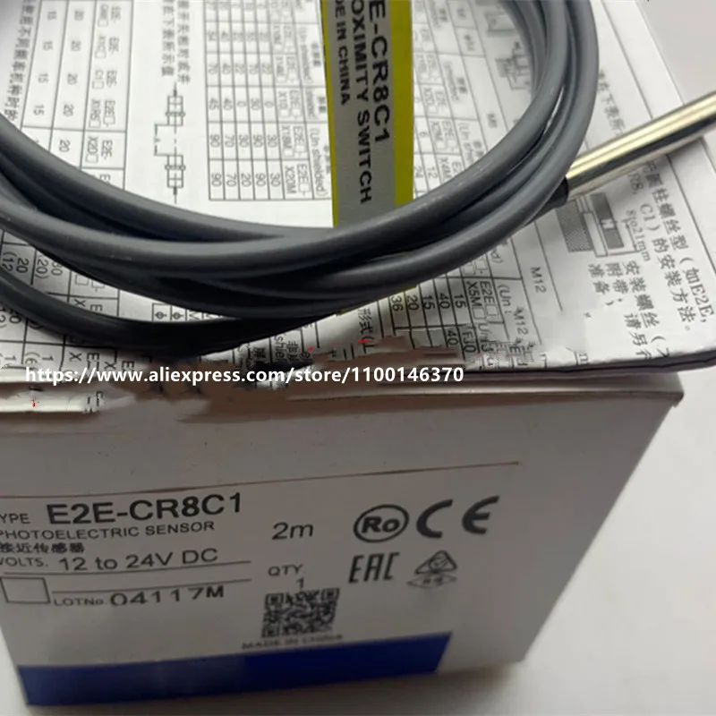 

3Pcs New Proximity Switch E2E-X1C1 E2E-C1C1 E2E-X1B1 E2E-CR8C2 E2E-CR8C1 E2E-CR8B1 E2E-CR8B2