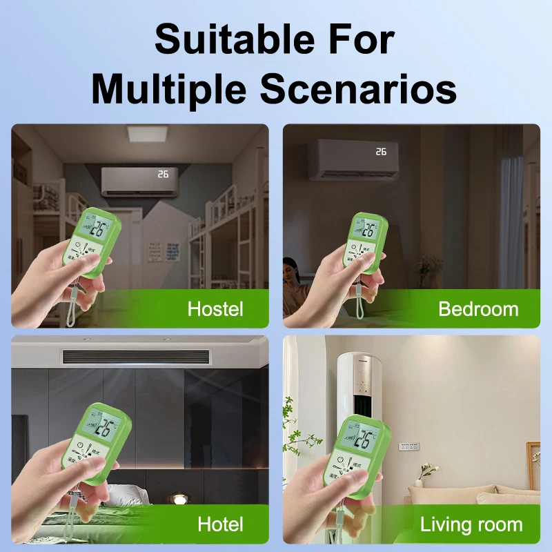 Climatiseur télécommande tous les modèles universels toute marque modèle panneau de commande à distance avec écran éclairé