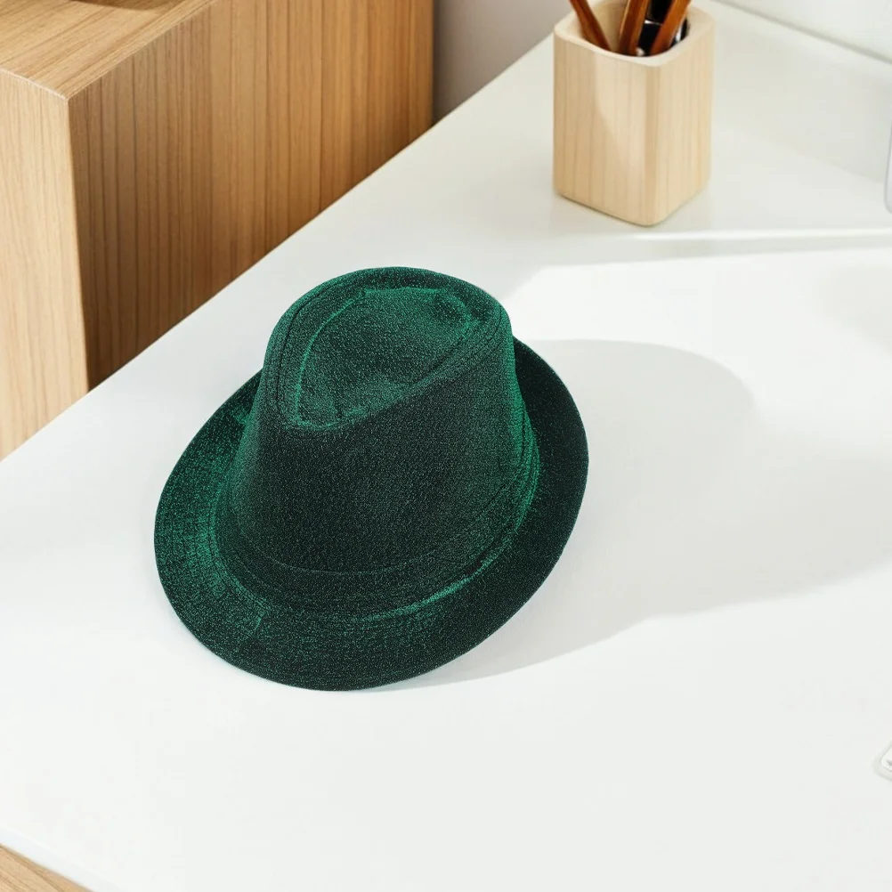 

Шляпа на день Святого Патрика, ирландская блестящая ткань, мягкие удобные цилиндры, праздничный костюм, шляпа на день Святого Патрика